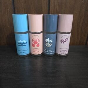 Bath & Body Works Travel Size Fragrnce Mist Set